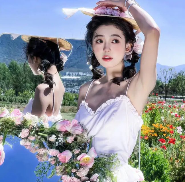 不认识的女友